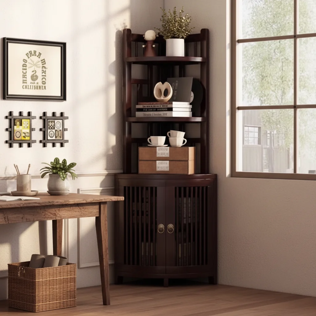 # Cabinet Hotel Corner Storage Rack Triangular Wall Corner Cabinet Living Room Corner Storage