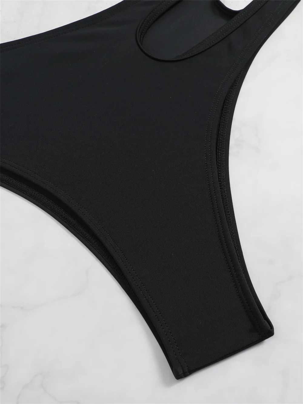 Cintura alta oco para fora biquíni preto maiô push up tankini underwire férias banho feminino praia roupa de banho sexy conjunto