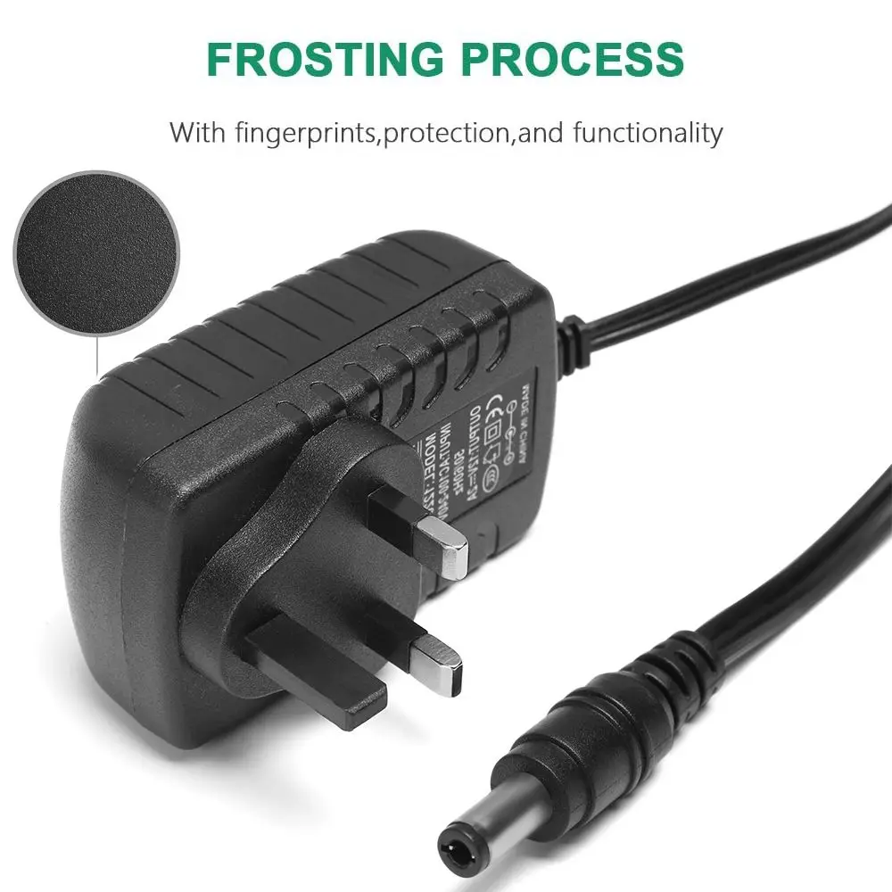 Universal 5V 12V 1A 2A 3A Mains Transformer LED Strip Power Supply Charger AC/DC Adapter UK Plug Power Supplies