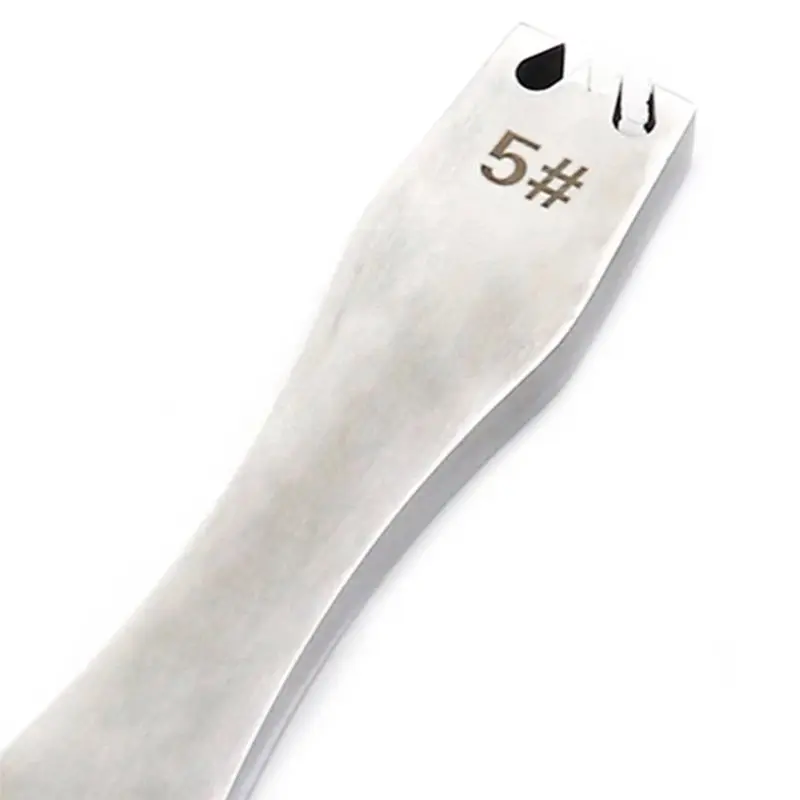 M11K-Leather Tools Accessories Manual 1 Set 3 5 Stainless Steel Zipper Teeth Removal Tool DIY Zipper Zip Tooth Cutter Remover