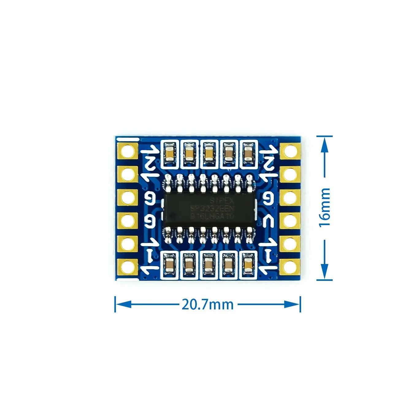 RS232 SP3232 TTL to RS232 Module RS232 to TTL Brush Line Serial Port Module