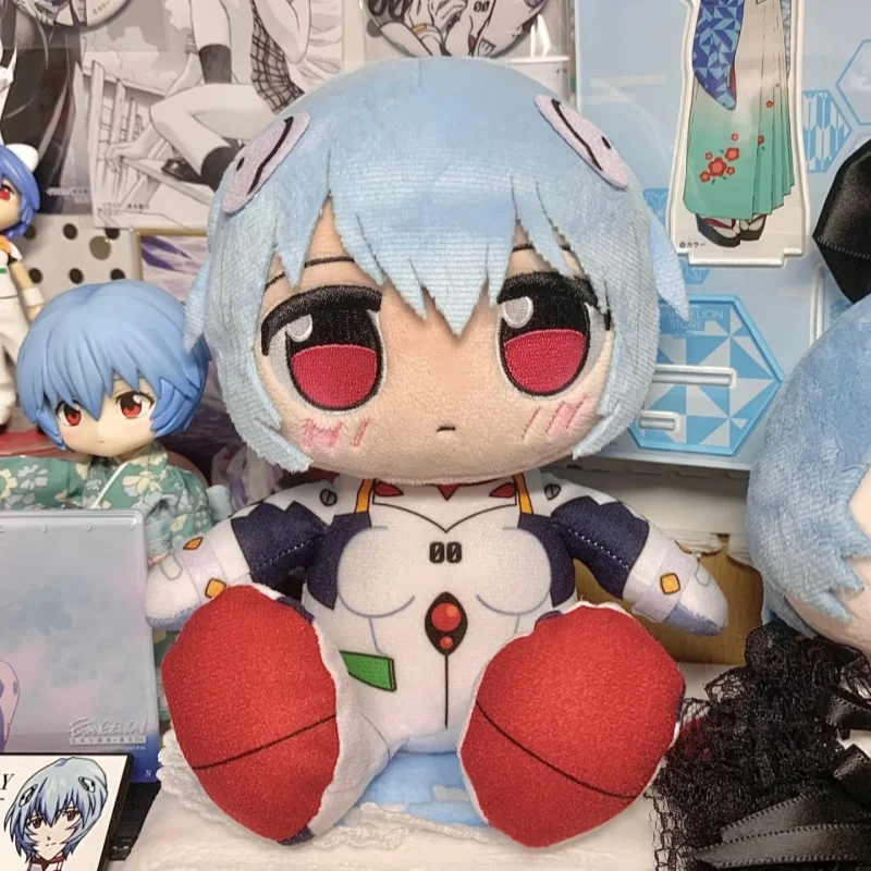 GSC Plush Doll EVA Rei Ayanami Asuka Langley 17 Cm Soft Stuffed Authentic Anime Collectible Toy For Anime Enthusiasts In Stock