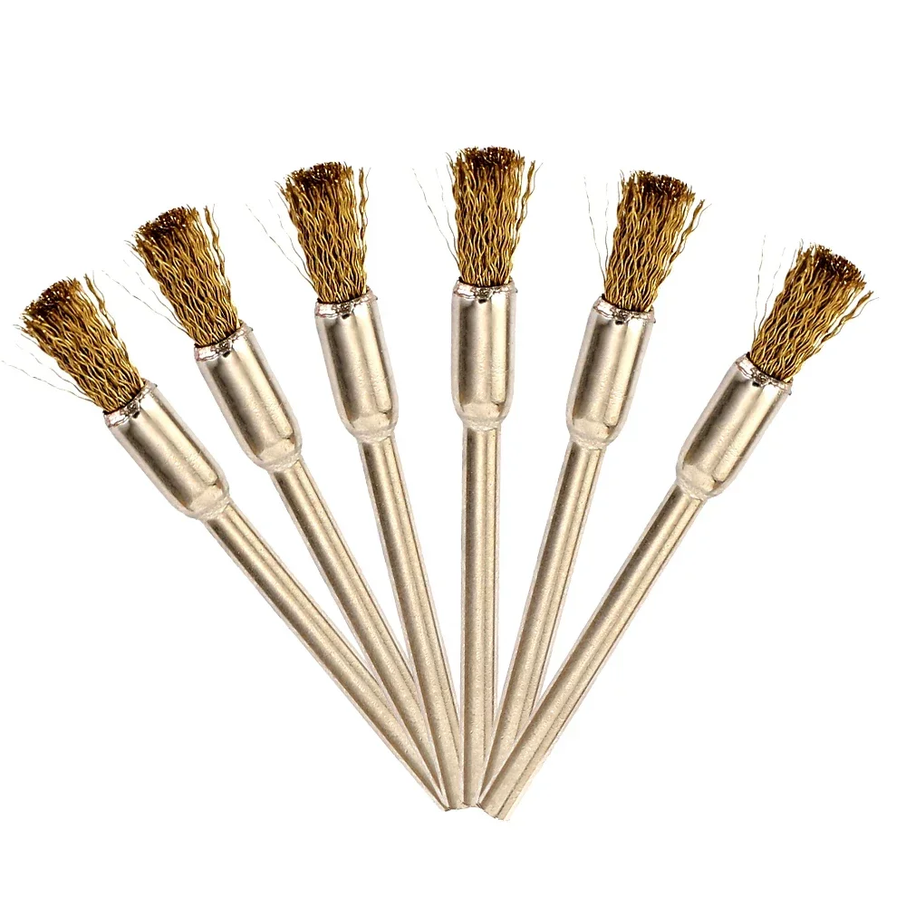 

Buffing Brush Drill Flexible Steel Wire Brush Scratch Polishing Brush Scratch Free Clean For Surface Painting Coating Grinding