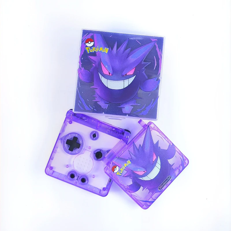 

Nintendo GBA SP packaging and shell set Gengar Limited Edition Compatible with ipS screen