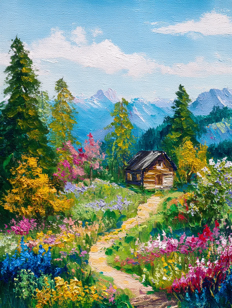 CHENISTORY Mountain Lodge 4