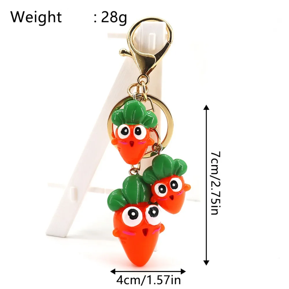 Food Theme Resin Durian Key Chain Novelty Unique Food Keyring Cute Keychain Ornaments Backpack Decoration