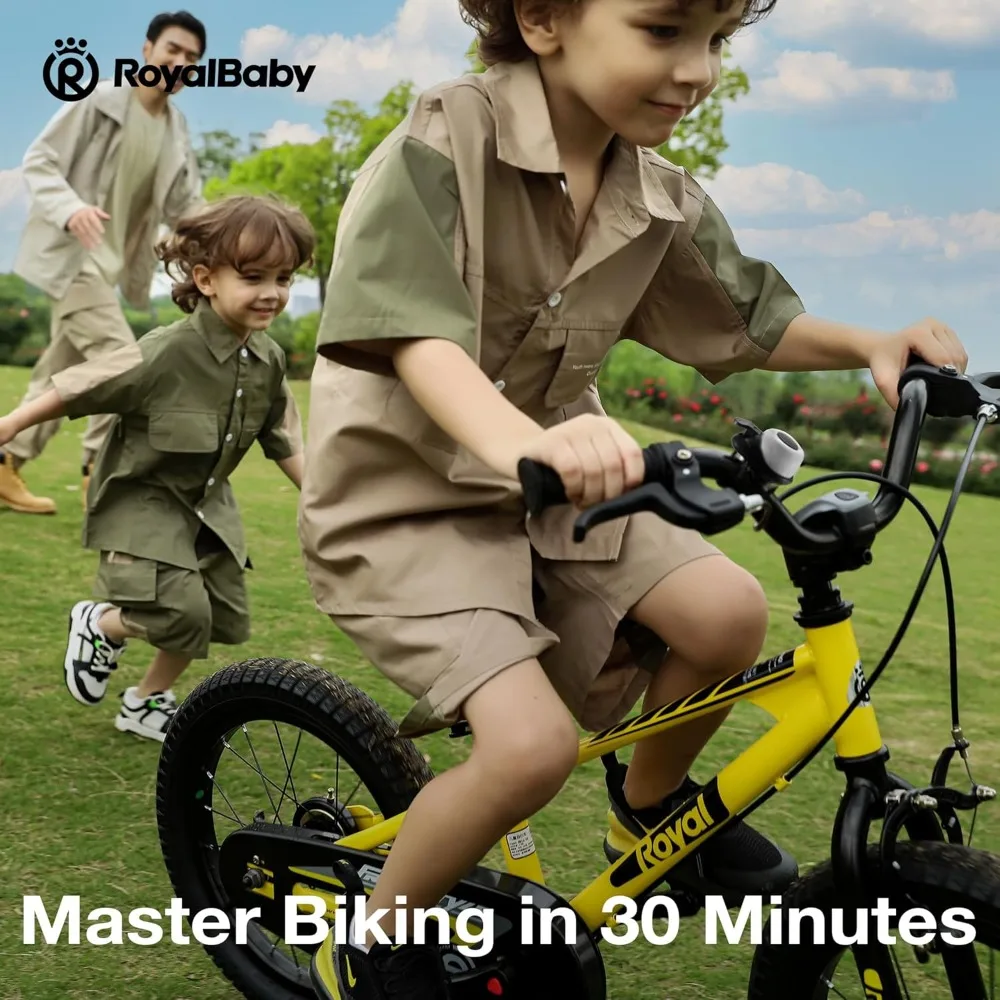 Kids Bike, Innovation 2-in-1 Balance to Pedal Beginners Learning Bicycle Boys Girls Ages 3-9 Years,