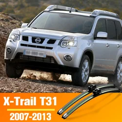 Wiper Front Wiper Blades For Nissan X-Trail T31 2007 2008 2009 2010 2011 2012 2013 Windshield 24