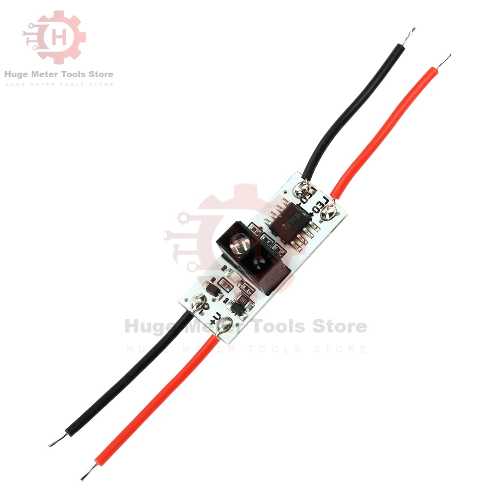 LED Switch Sensor Module 12V IR Infrared Sensor Module LED Lamp Aluminum Shell Built-in Infrared Sensor Switch Hand Sweep Switch