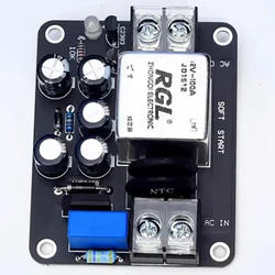 Power soft start board, high-power 100A, high current relay suitable for Class A power amplifier