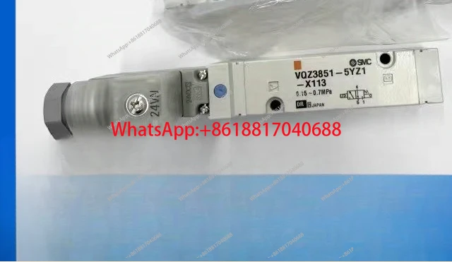 5-Way pilot operated solenoid valve VQZ3851-5YZ1-X113
