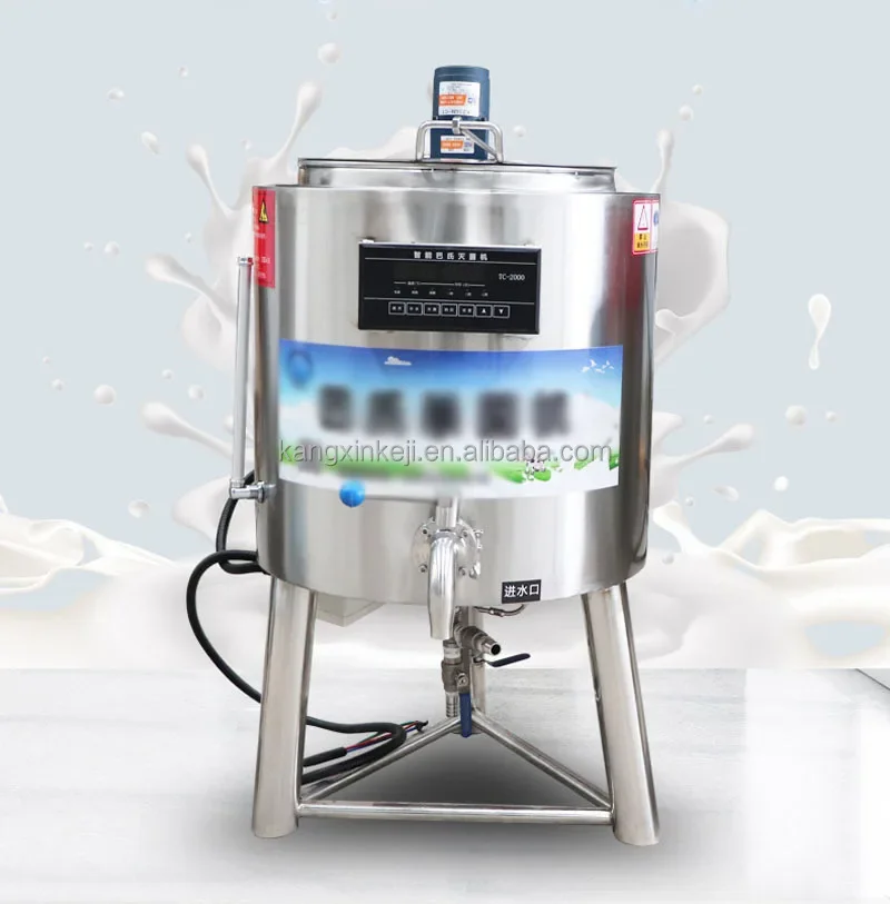 크림/우유 저온살균기(냉장 기능 포함) 50L 저온 및 고온 기계 우유/얼음