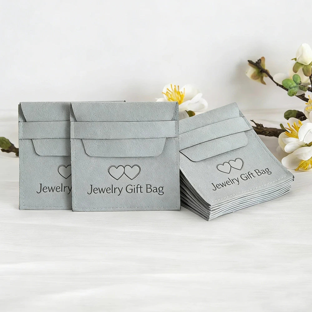 

50/100 шт. Мешочки из микрофибры с индивидуальным логотипом 8x8 см для ювелирных изделий, упаковка для серег и ожерелий, подарочные пакеты для свадьбы, органайзеры для путешествий