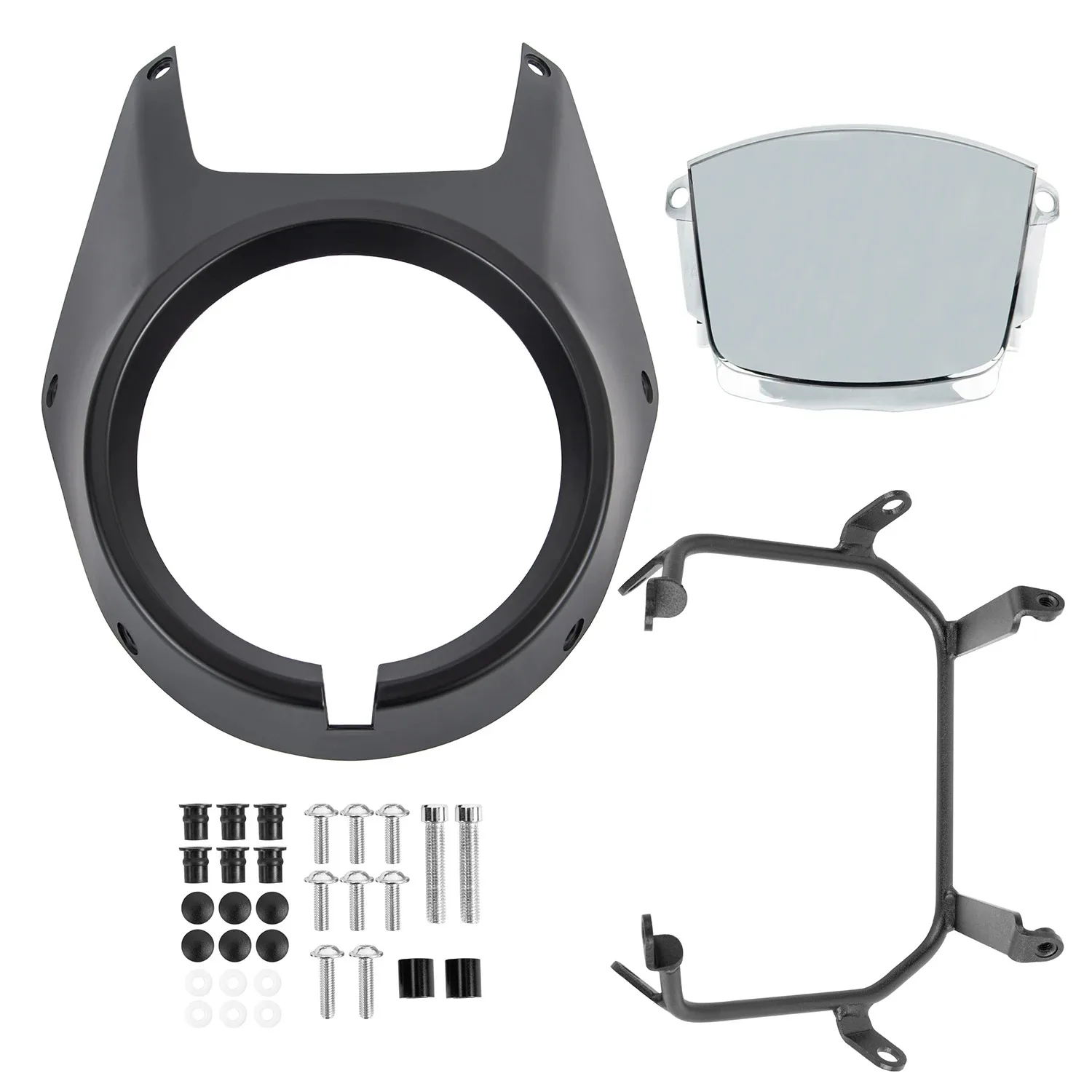 For Honda CL300 CL500 23-25 Motorcycle Retro Pig Head Cover Windshield Front Headlight Protective Accessory