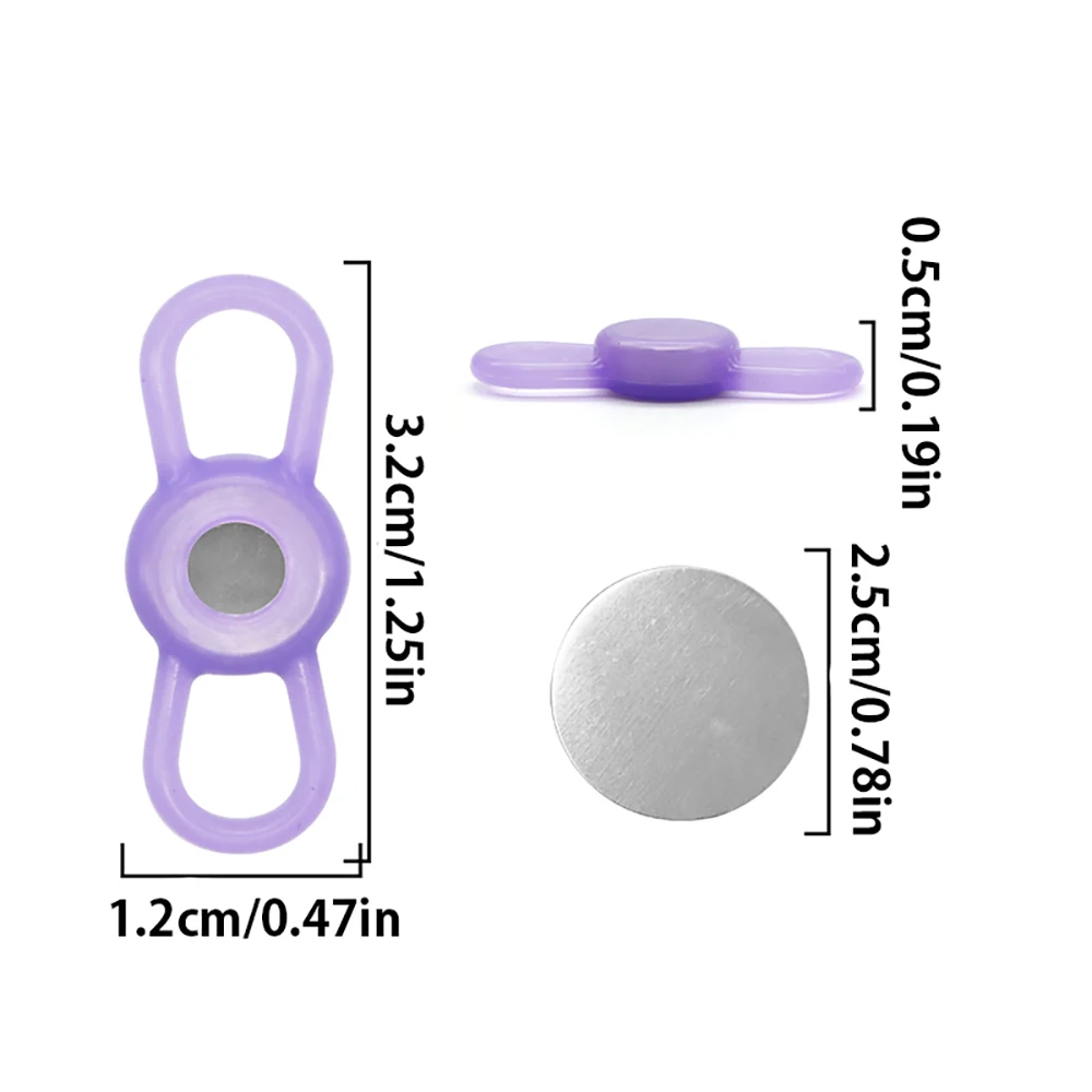 مشبك قلم مغناطيسي متحرك، قلم حبر، قلم تحديد، مشبك قلم عالمي، قلم قرطاسية إبداعي، حلقة إدخال