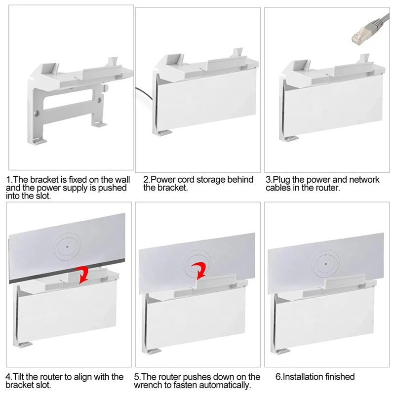 Kit de montage mural en plastique pour routeur Isabel 3, accessoires pour routeur V3 et Isabel 3, nouveau support