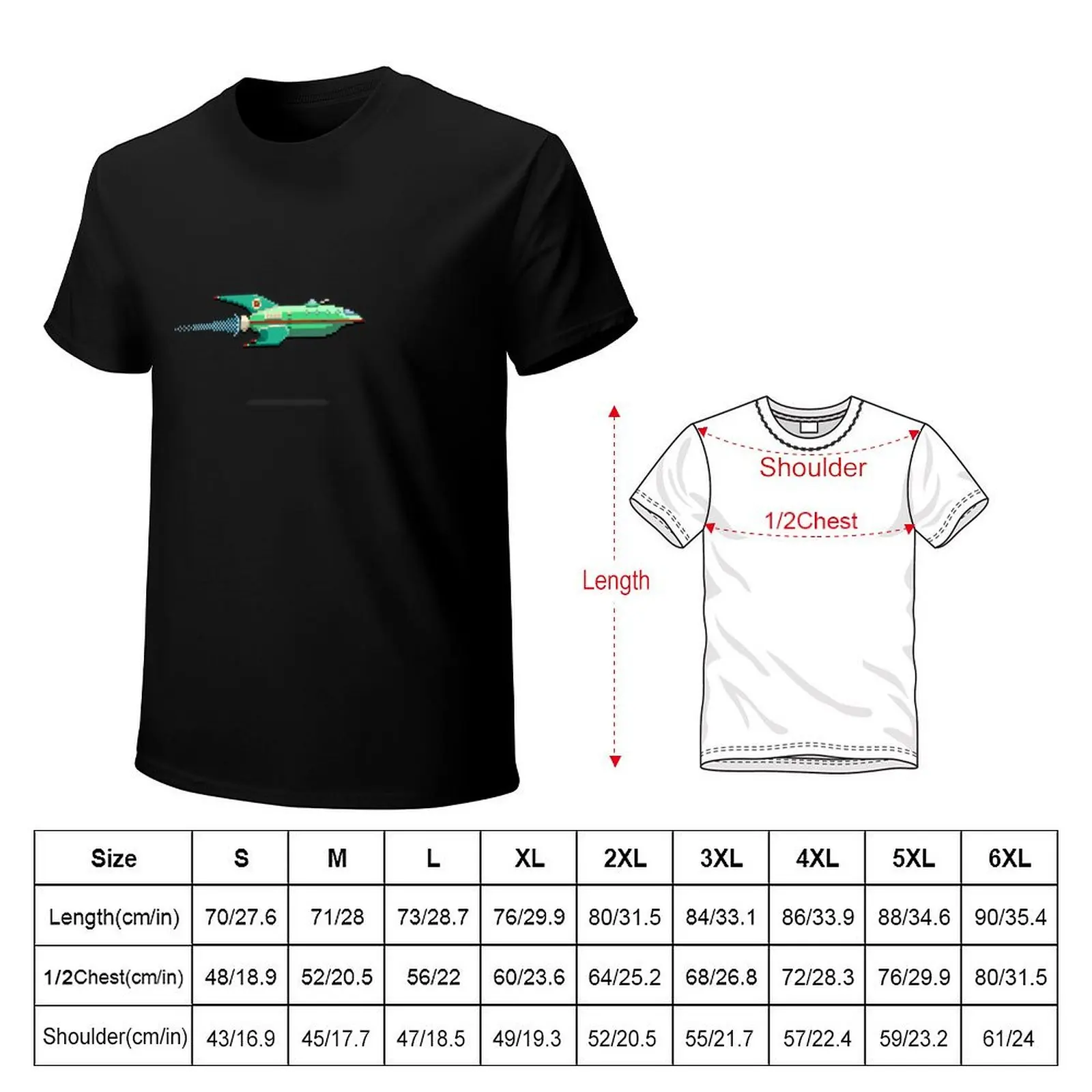 Space Delivery Ship T-Shirt graphic shirts shirts graphic tee Men's clothing