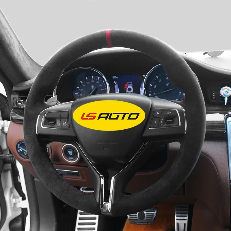 

Car Auto Interior Accessories Steering Wheel Cover for Maserati Quattroporte Wheel Wrap！！