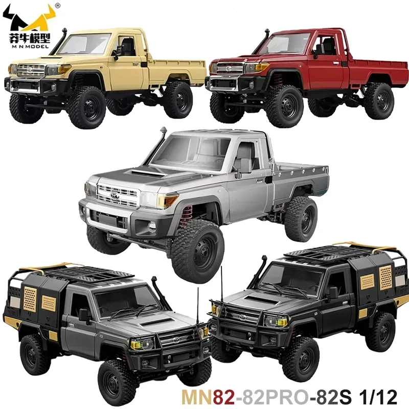 

MN82 MN82S LC79 1/12 Полномасштабный радиоуправляемый пикап Короткий грузовик 4WD с дистанционным управлением Альпинистский внедорожный автомобиль Игрушки для детей Рождественские подарки