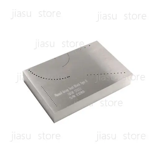 

B Type MM 1018 Steel for Test Block for Phased Array Assessment ASTM E2491 Instrument Parts & Accessories