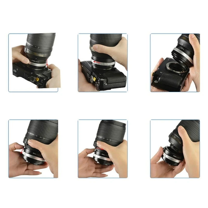 Адаптер M17B T2NEX T для камер EMount для ручной фотосъемки