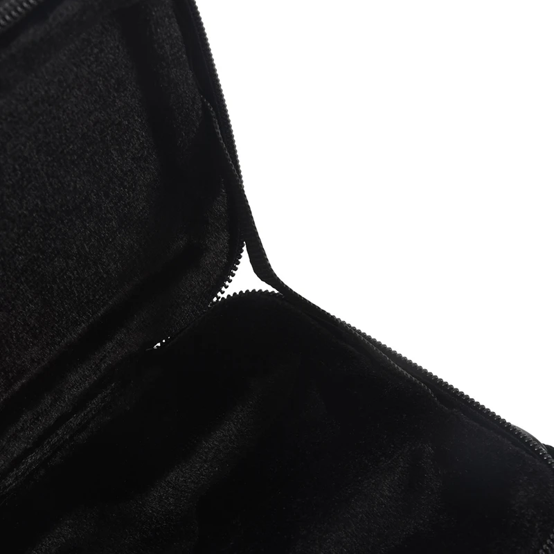 Nylon Acolchoado Flauta Bag, Carry Case Capa, Alça de Ombro, Escova De Limpeza Macia, Cleaner Saver Pad, 1 Pc 52cm