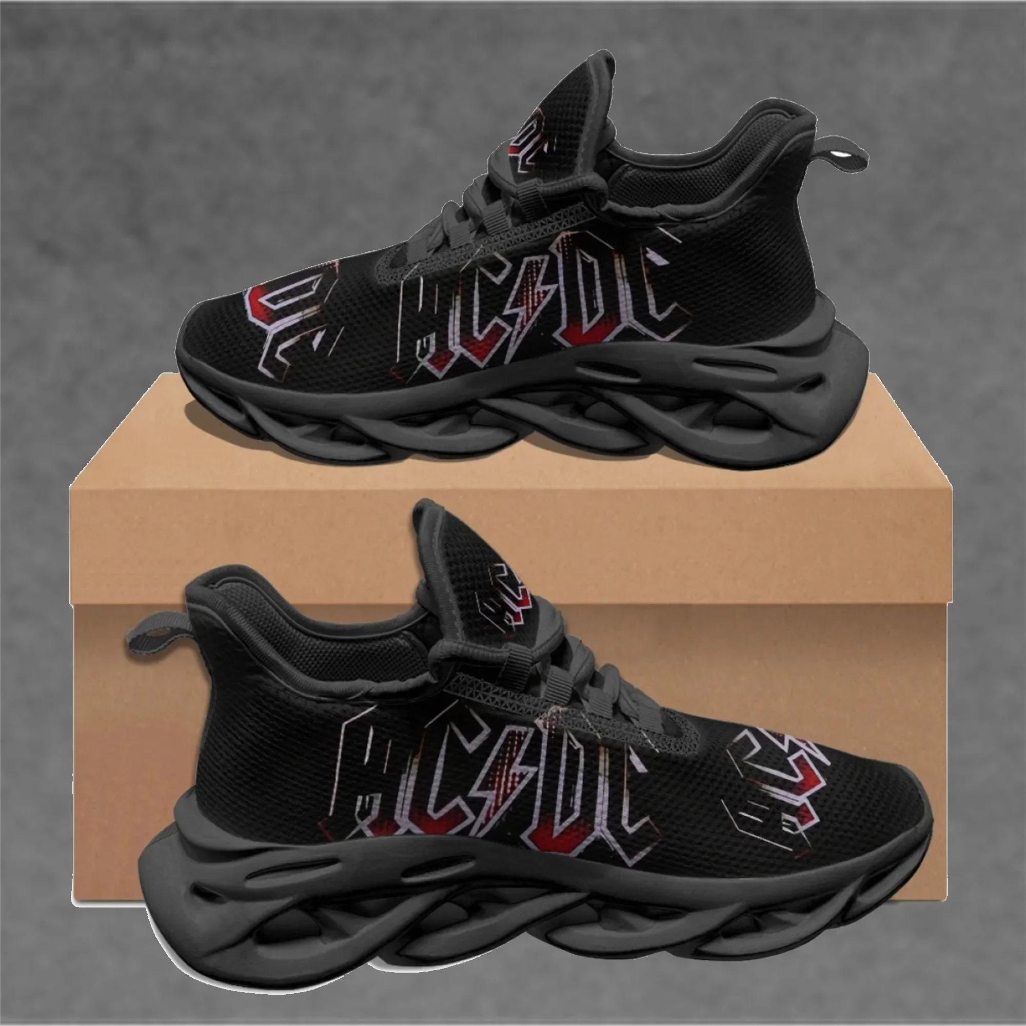 AC Rock Band Design Fashion Casual Flat Shoes Street Trend Sneakers Classic Outdoor High-quality Sports Shoes New Fashion 2023