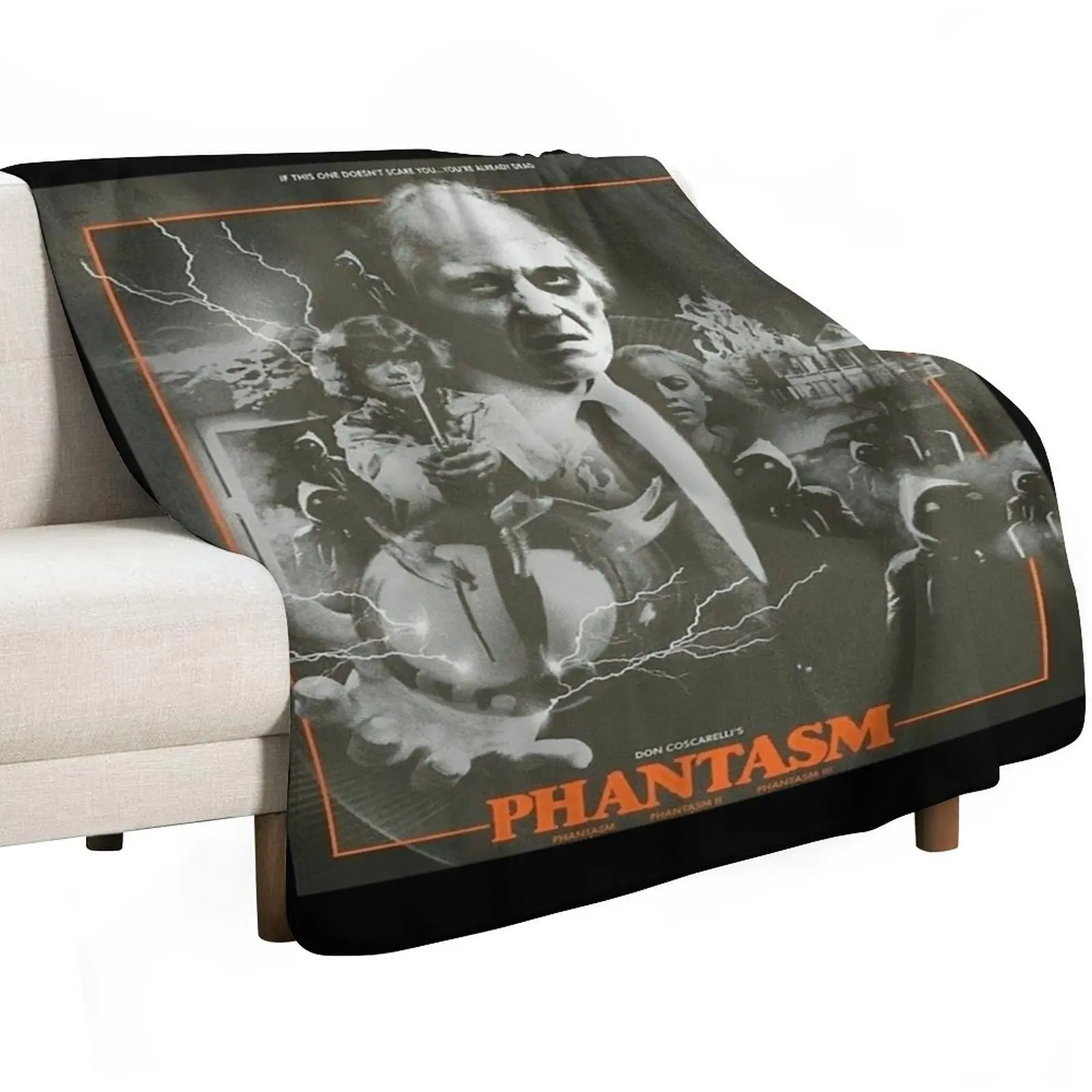 Birthday Gifts Phantasm Retro Great Model Halloween Retro Wave Throw Blanket Beach Cute Luxury Soft anime Blankets