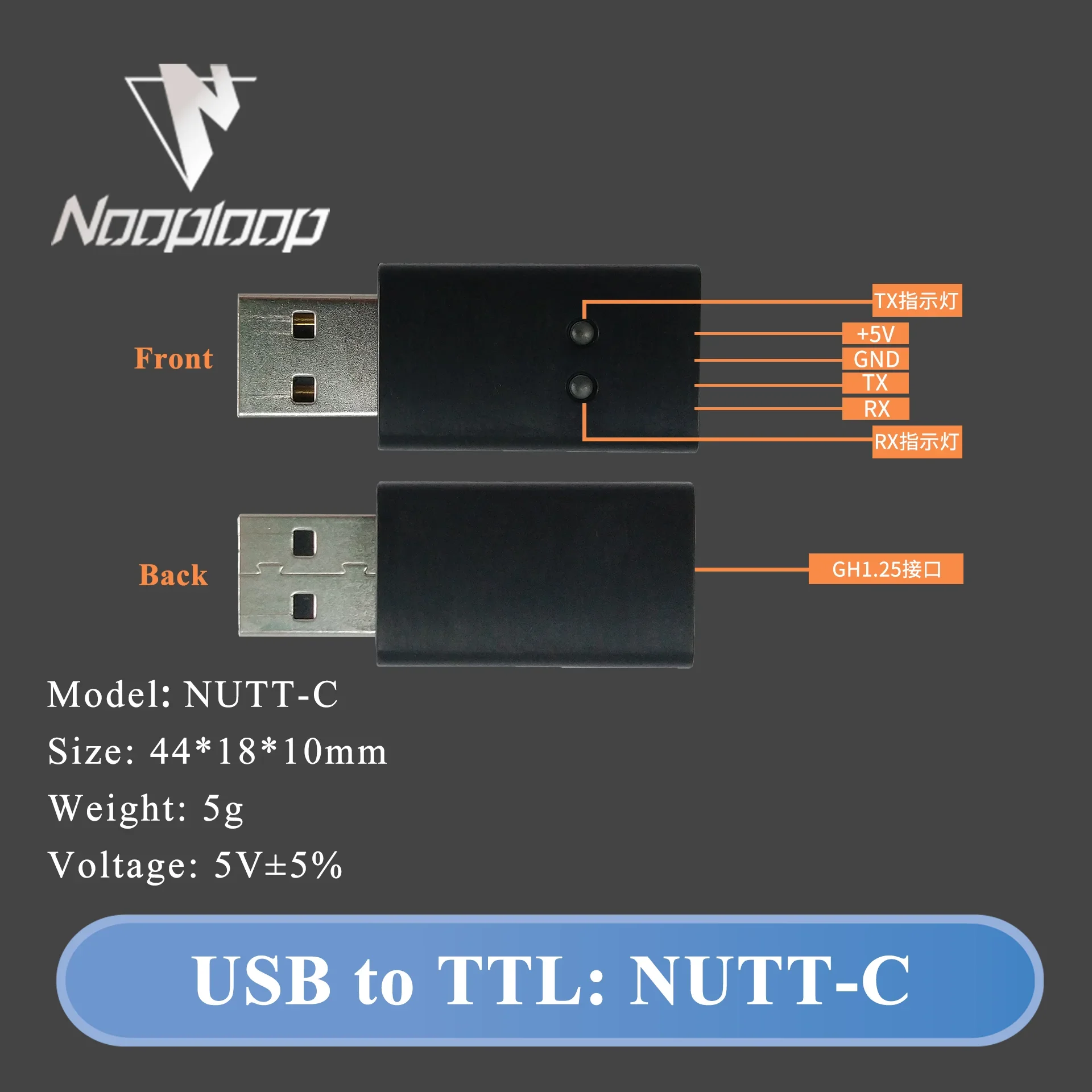 USBからttlモジュールNUTT-B/343,高速シリアルポート,ボーレート,6m,ダウンローダー