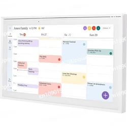 Calendar: 15 inch Digital Calendar & Chore Chart, Smart Touchscreen Interactive Display for Family Schedules