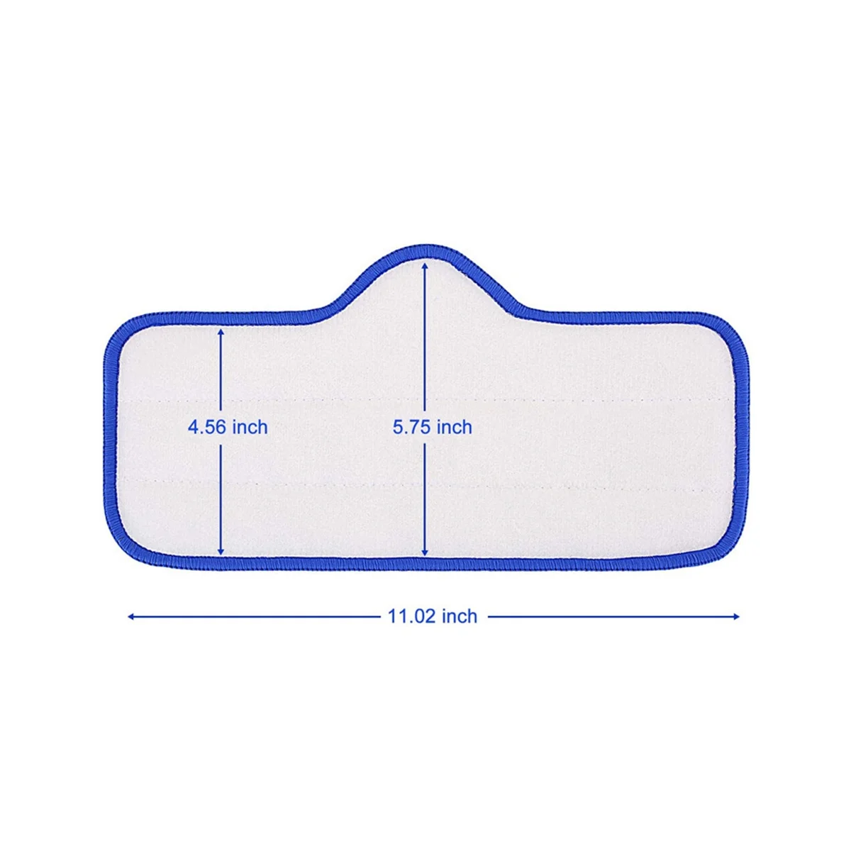 6 szt. Mata z mikrofibry nadaje się do schludnej odkurzacz parowy zmywalnej maty