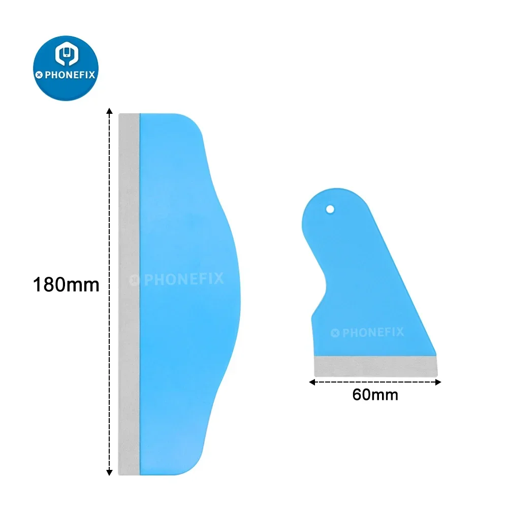 Hydrogel Film Scherm Zuigmond Blade voor IPhone IPad LCD Luchtbel Verwijderen Wikkelen Schraper Telefoon Glas Bescherm Reparatie Tool Set
