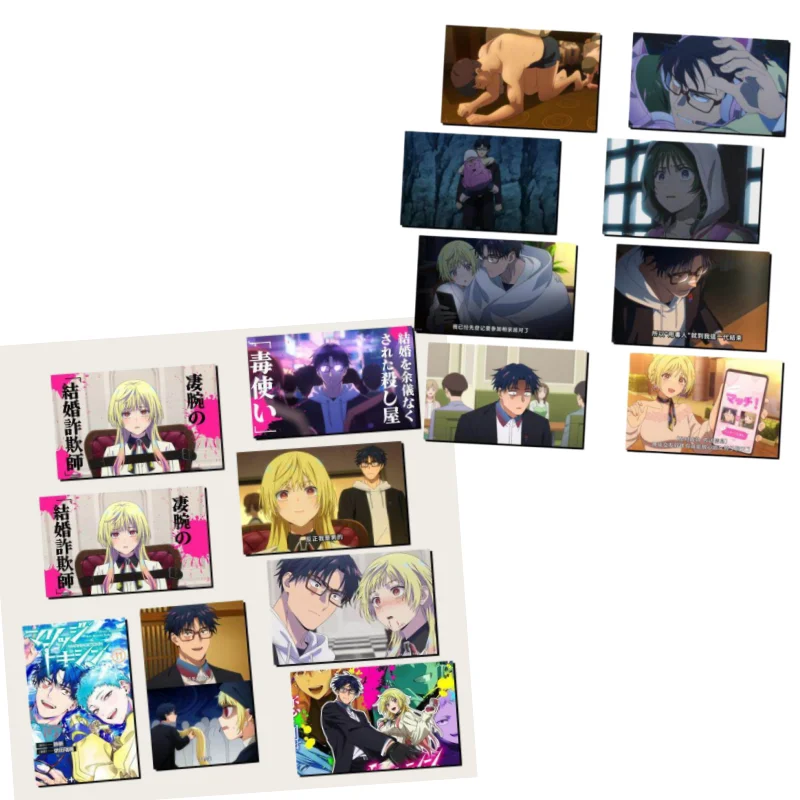 Marriage Toxin Hikaru Gero Mei Kiyosaki Aufkleber, hochwertiger Anime-2D-Cartoon-Druck für Schülerhefte und Desktop-Dekoration – Detail 4