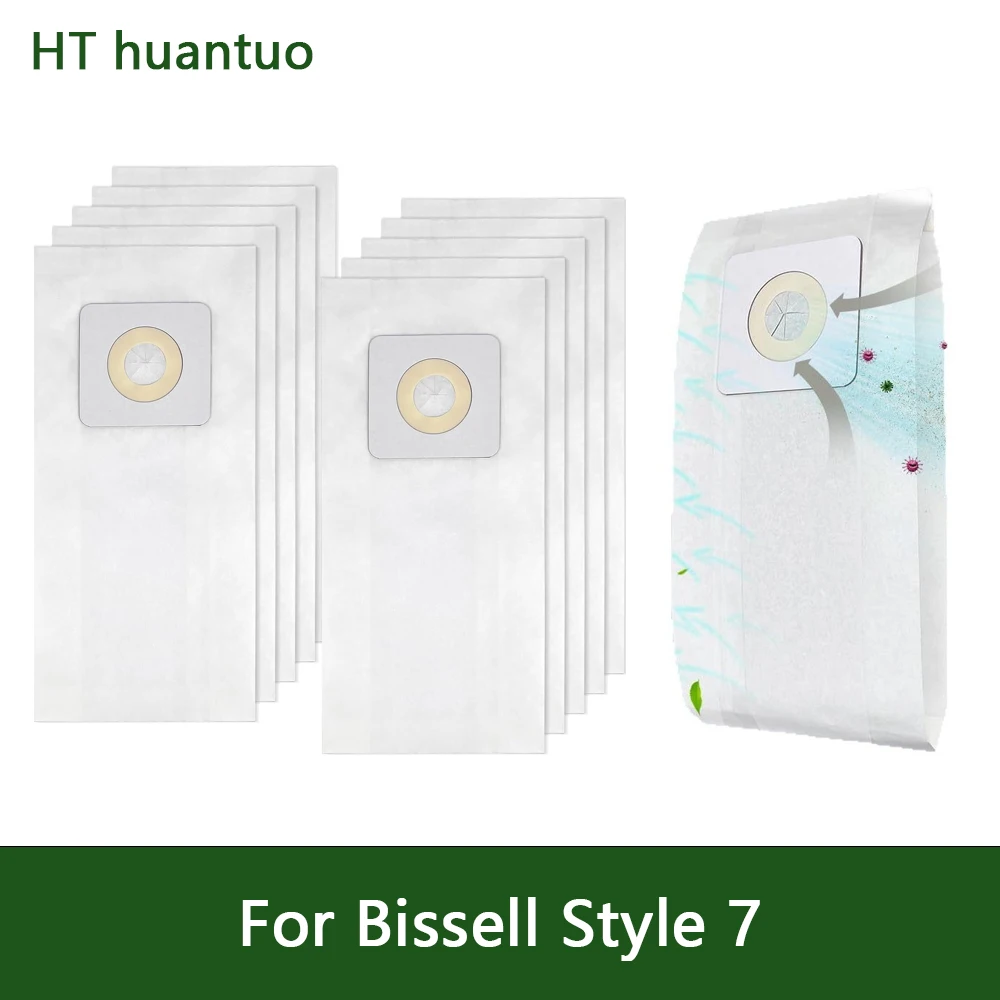 

Compatible with Bissell Style 7 dust bag vacuum cleaner accessories, filter non - woven fabric dust bag, dust collection bag