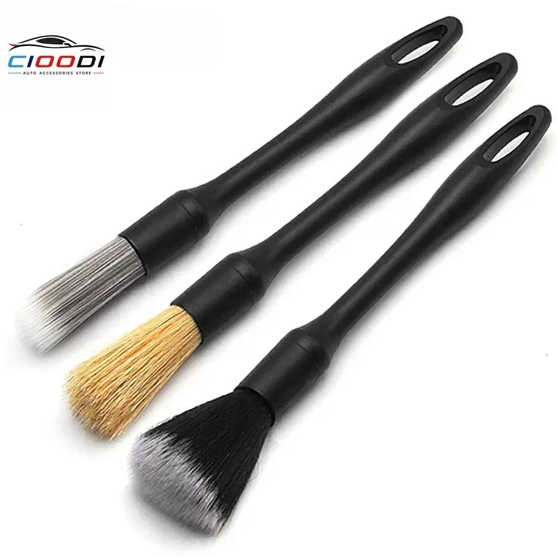 LULECI Detailing Brush Set Car Brushes Car Detailing Brush For Auto Cleaning Dashboard Air Outlet Wheel Wash Maintenance Tool