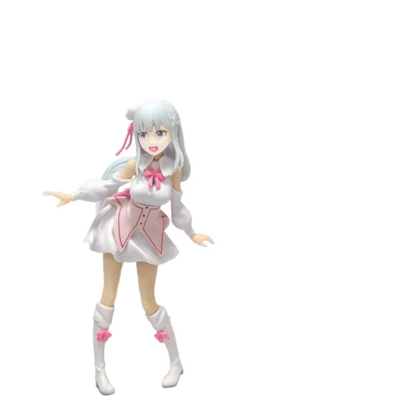 Heiße Re:Zero Starting Life in Another World Anime-Figur Emilia Actionfiguren Kawaii Memory Snow Emilia Sammlermodell Spielzeug – Detail 5