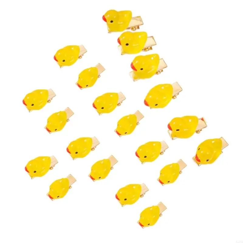 A3PB Cartoon Animal Barrettes Barretles Realistics Forma