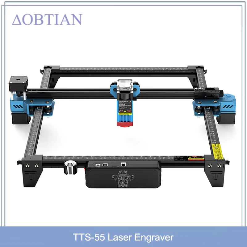 

TTS-55 Laser Engraver Laser Cutting Machine CNC Engraving Machine Compressed Spot LD+FAC Laser Print Matrix Printer