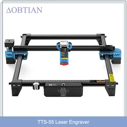 TTS-55 Laser Engraver Laser Cutting Machine CNC Engraving Machine Compressed Spot LD+FAC Laser Print Matrix Printer