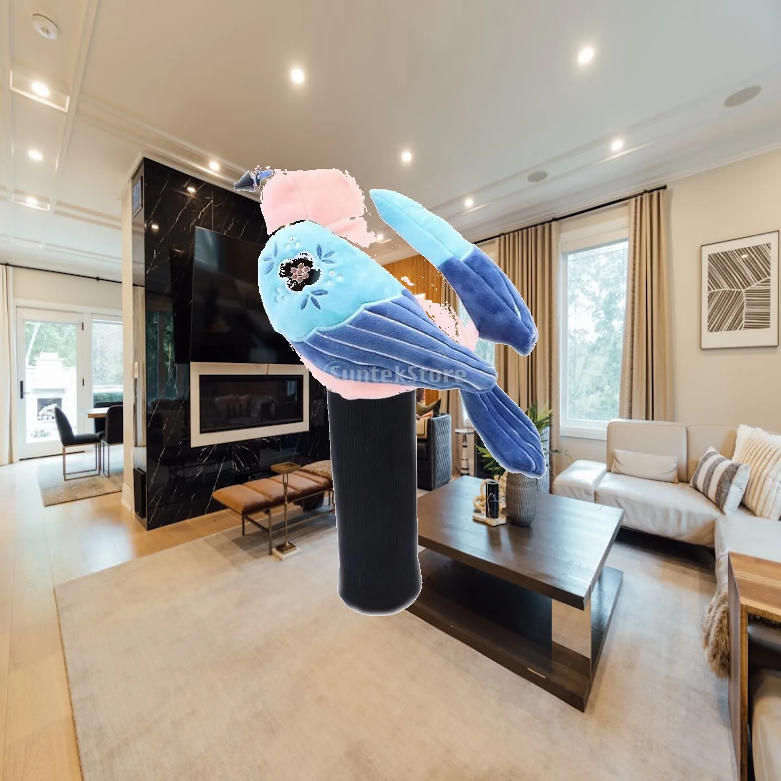 Bird Headcover with Safeguarding Sock Snug Fit Fairway Wood Head Cover Fairway Wood Headcover Robust Sporting Goods Embroidered