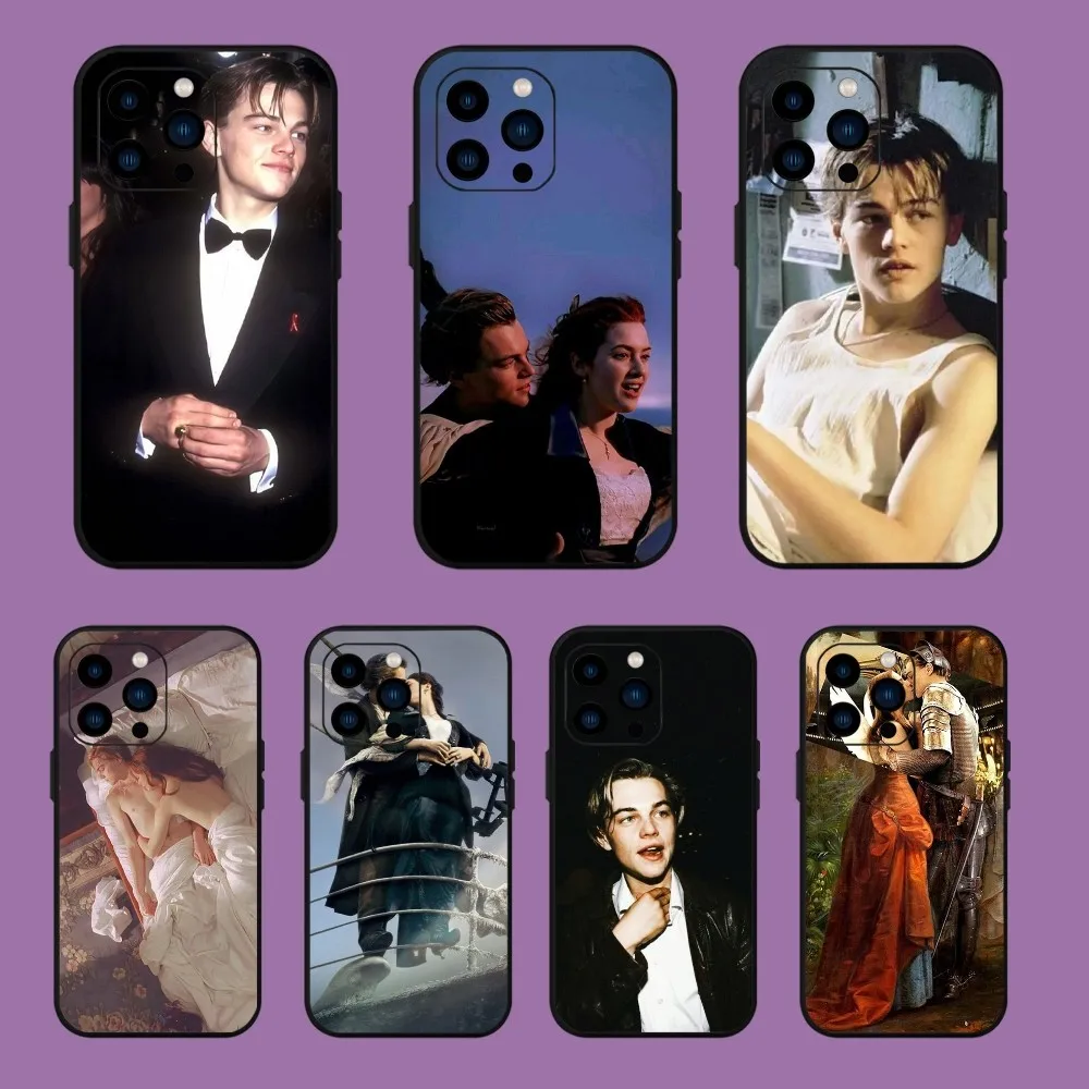 Leonardo DiCaprio Phone Case For iPhone 13 14 15 11 12 Mini Pro Max Transparent Shell