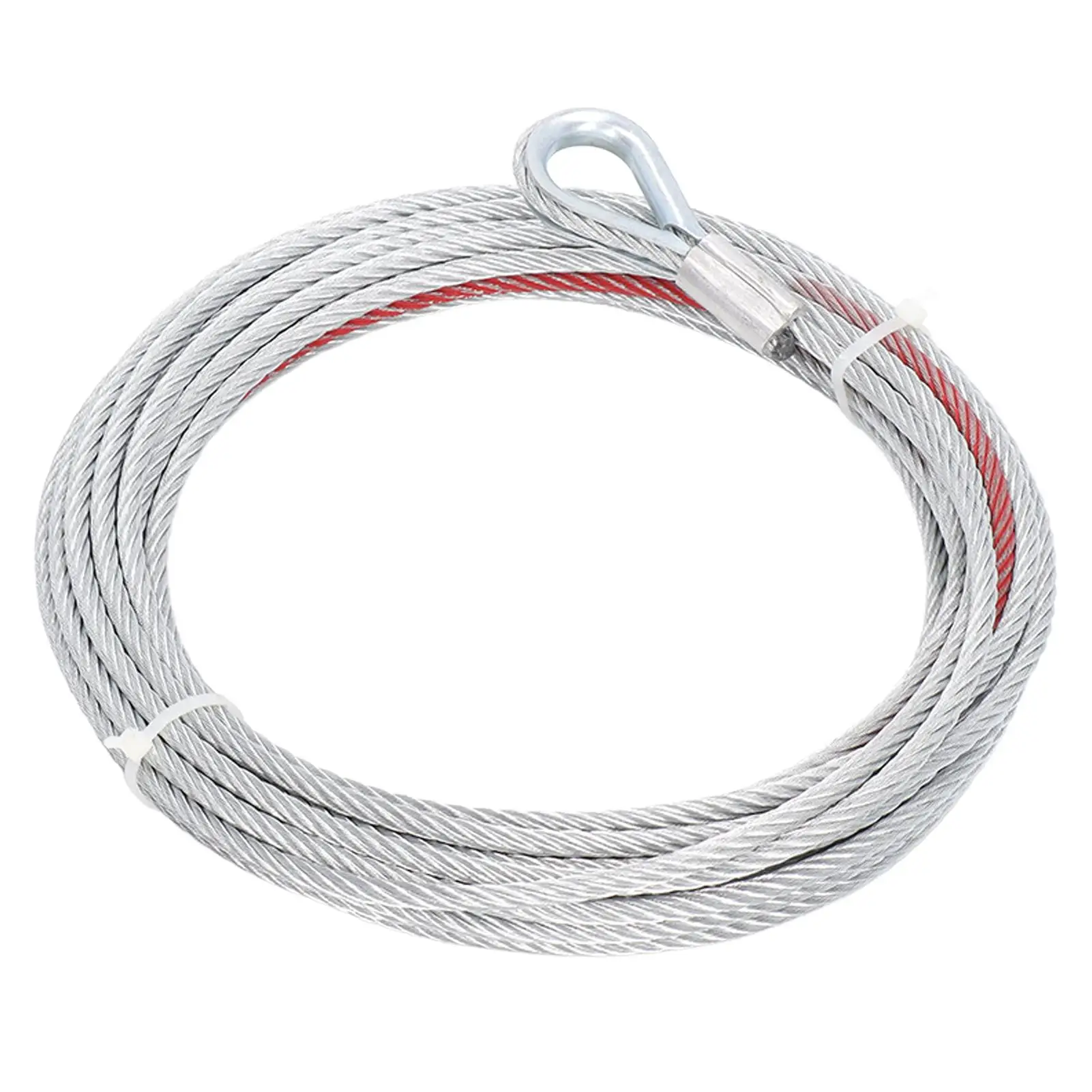 Stainless Steel Towing Winch Cable 5.5mm Diameter - 4500LBS for trailers /Winches