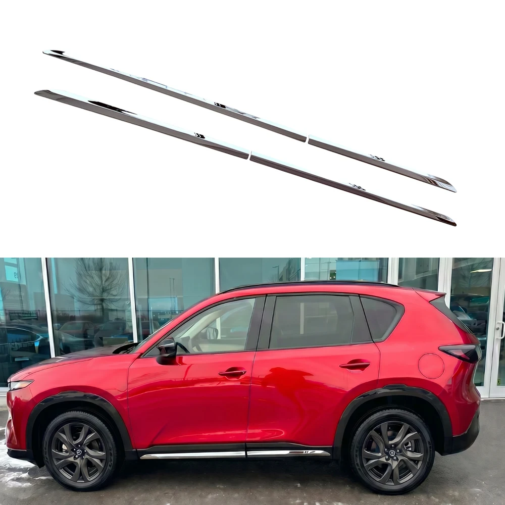 For Mazda CX‑5 CX5 2026 2027 Chrome Side Door Body Anti-scratched Protector Molding Trim Car-Styling Exterior Parts Accessories