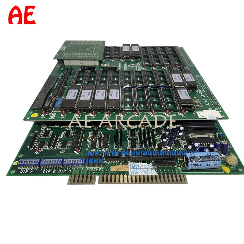 Capcom CPS1 3 Floors PCB Arcade Motherboard 1941/Dynasty Wars/Street Fighter II/Lost Worlds/Final Fight/Forgotten Worlds Etc.