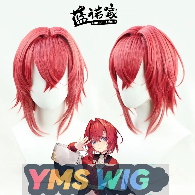 

[Lanuo's Home] Rainbow Club Vtuber Virtual Broadcaster Anjie Katrina Cosplay Wig Spot