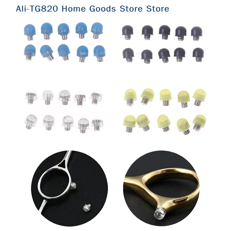 [TG820]10 Pcs 2.5mm Or 3.0mm Replacement Screw Bumper Hair Scissors Barber Shears Stopper High Quality
