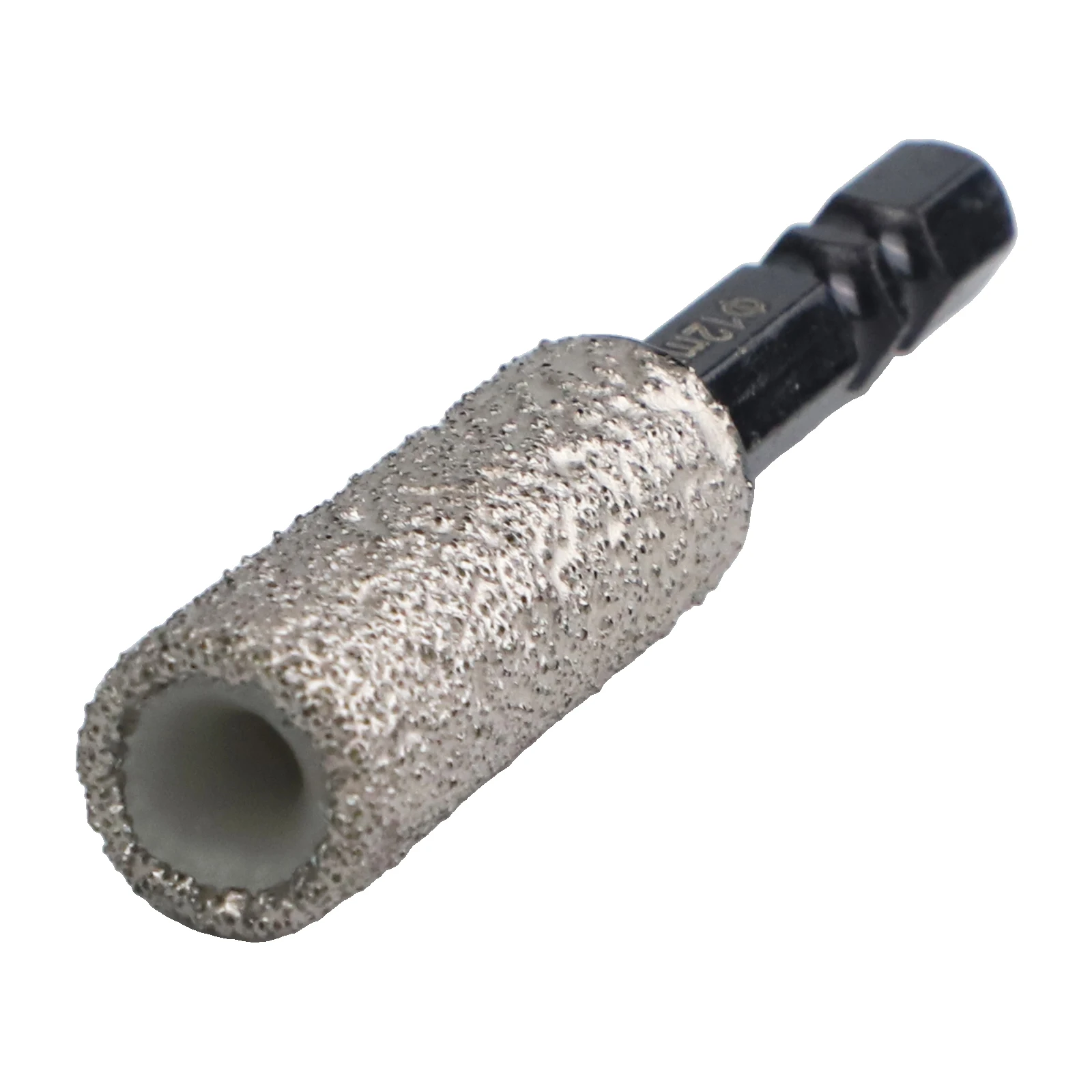 1 個 6-12 ミリメートル六角シャンクろう付けドライセラミックタイル大理石タイル穴オープナーダイヤモンドドリルビット研削穴オープナーツール