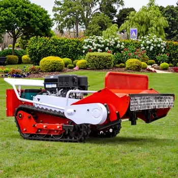 800mm-1000mm Cutting Width Rotary Grass Cutter Automatic Crawler Lawn Mower Remote Control for Farm Use on Sale