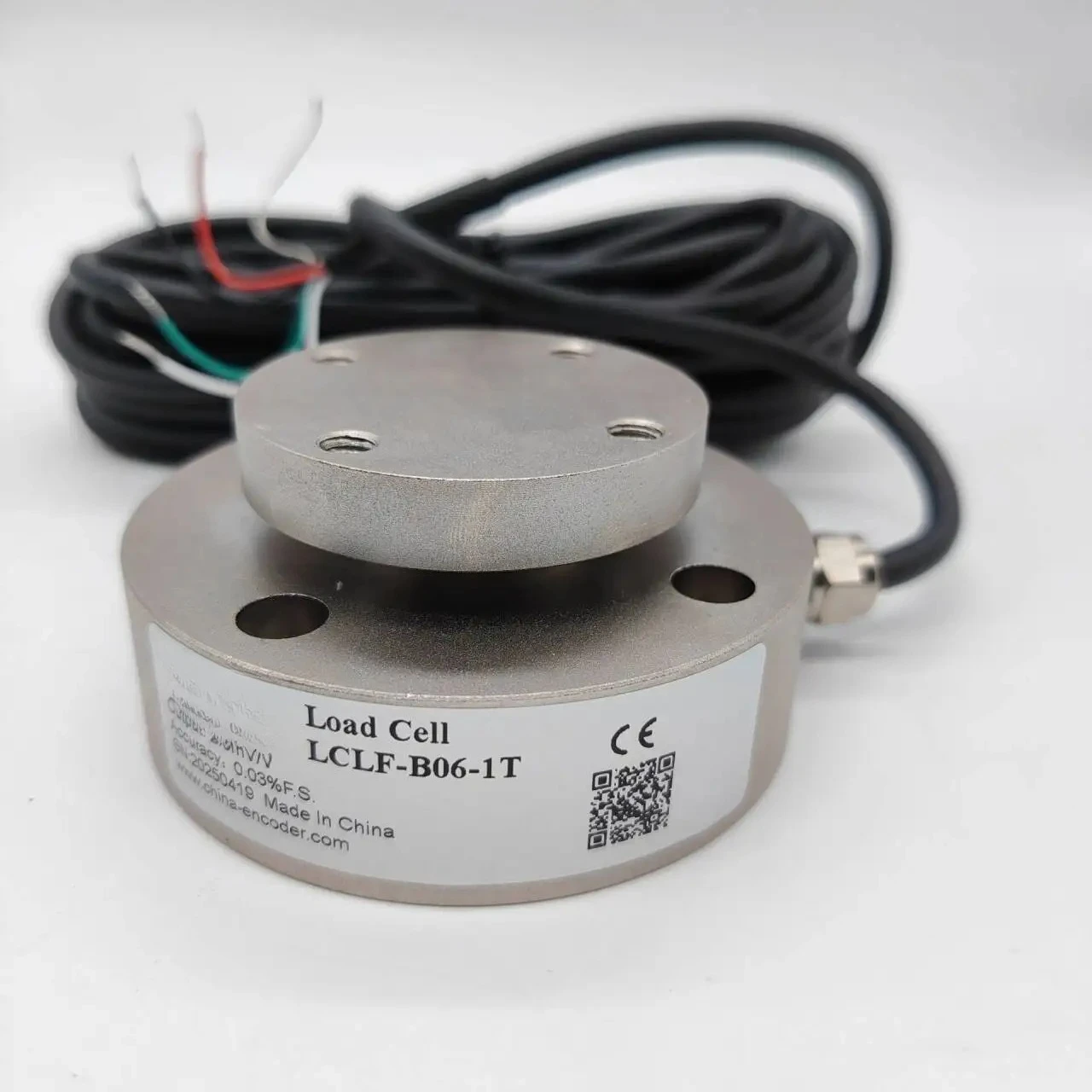 Pancake Load Cell LCLF-B06-500KG 1T 2T 5T 10T 15T Force Sensor