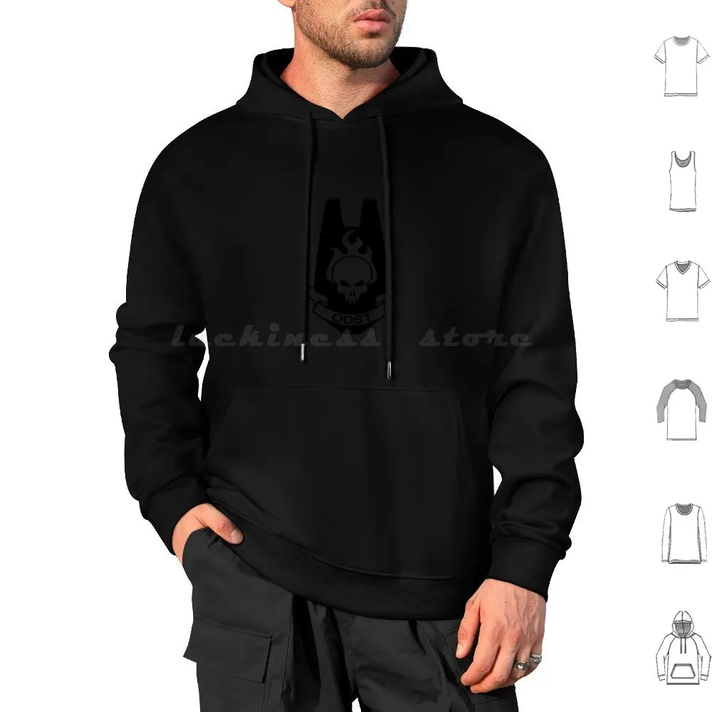 Odst Hoodies Long Sleeve Odst 3 Reach Master Chief Unsc 3 Odst 2 Reach Covenant 117 Game Video Game